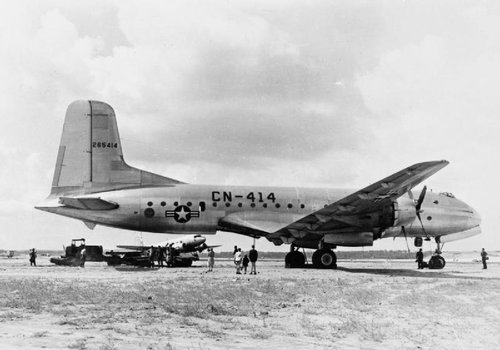 C-74, 42-65414 "Globemaster", August 1948 Berlin-Gatow, (Imperial War Museum / © IWM HU 68621).