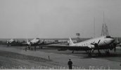 Erste britische Flugzeuge aus Lübeck landen ab November 1948 in Tegel.